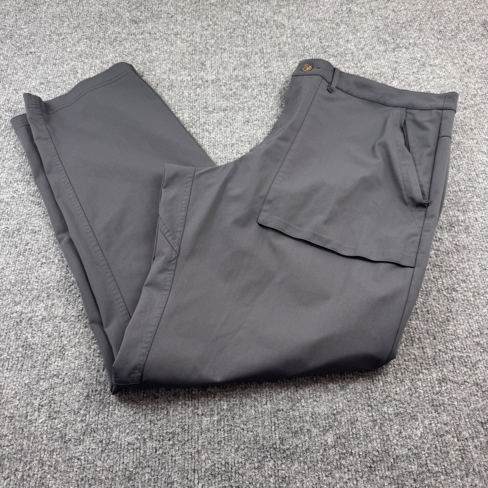 Alo Yoga Utility Pants Mens 38R Gray Good Technical Stretch Gorpcore Pockets